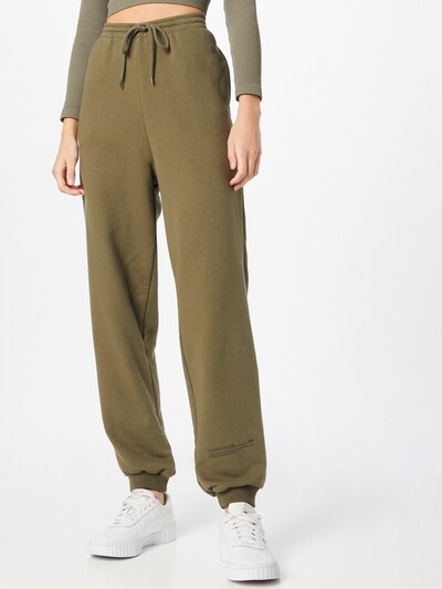 NA-KD Hose in oliv, Modelansicht
