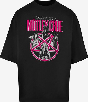 Merchcode Shirt 'Motley Crue - Vintage Shout At The Devil' in Black: front