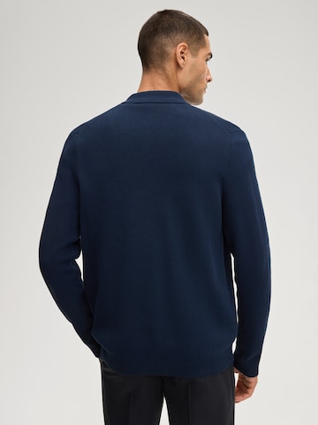 JOOP! Gebreid vest 'Owero' in Blauw