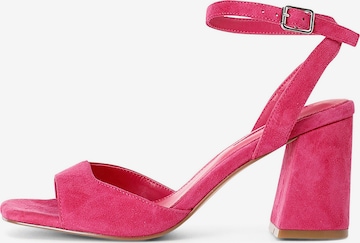 Sandalo di CAFè NOIR in rosa: frontale