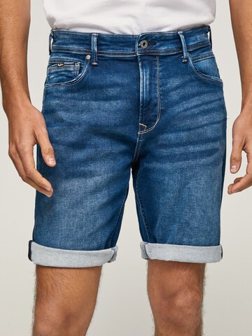 Pepe Jeans Slim fit Jeans 'JACK SHORT' in Blue