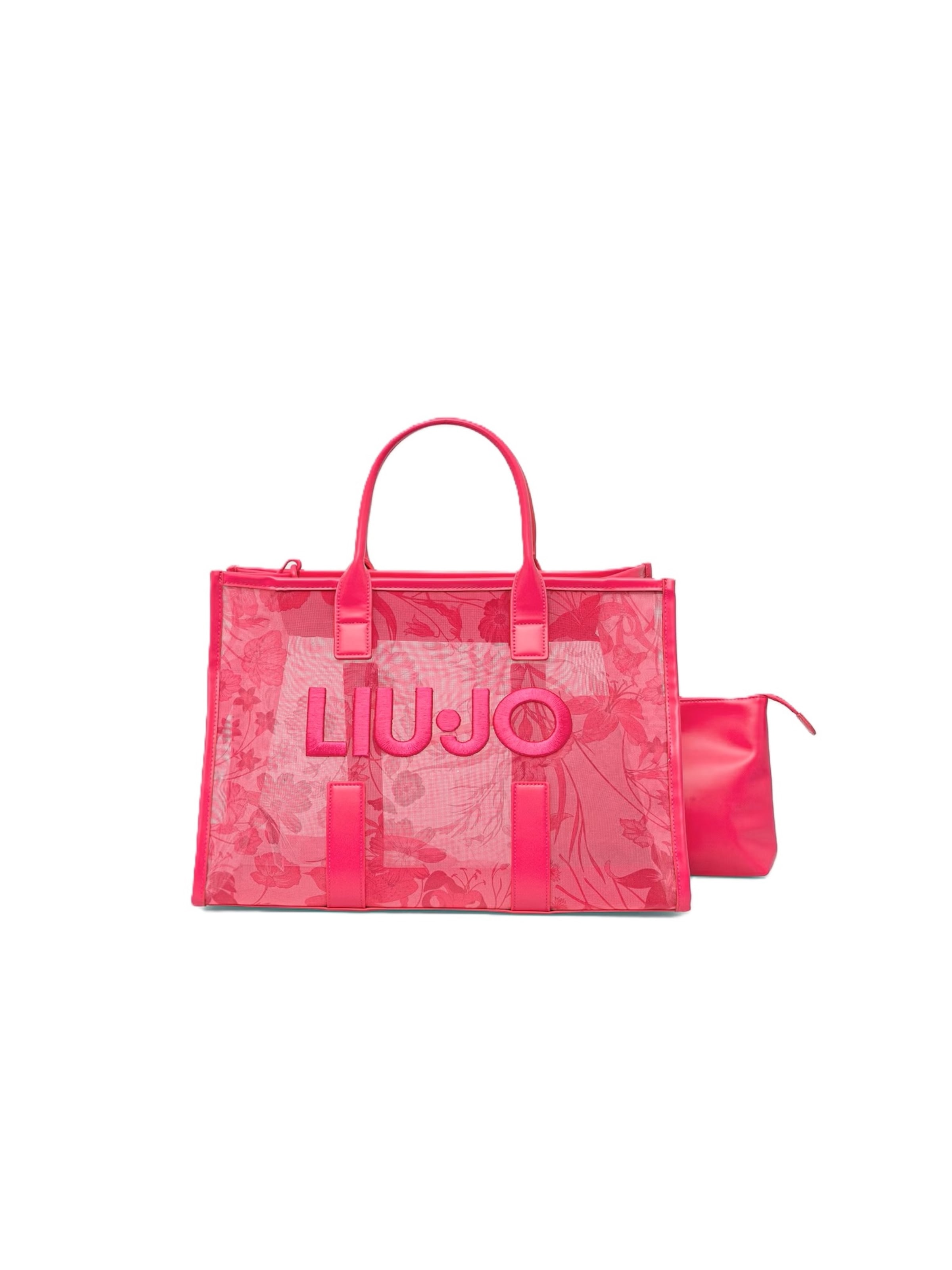 Borsa da spiaggia 'VA6193 J3909' di Liu Jo in rosa: frontale