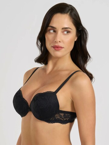 Spiman Push-up Bra 'Ariel' in Black