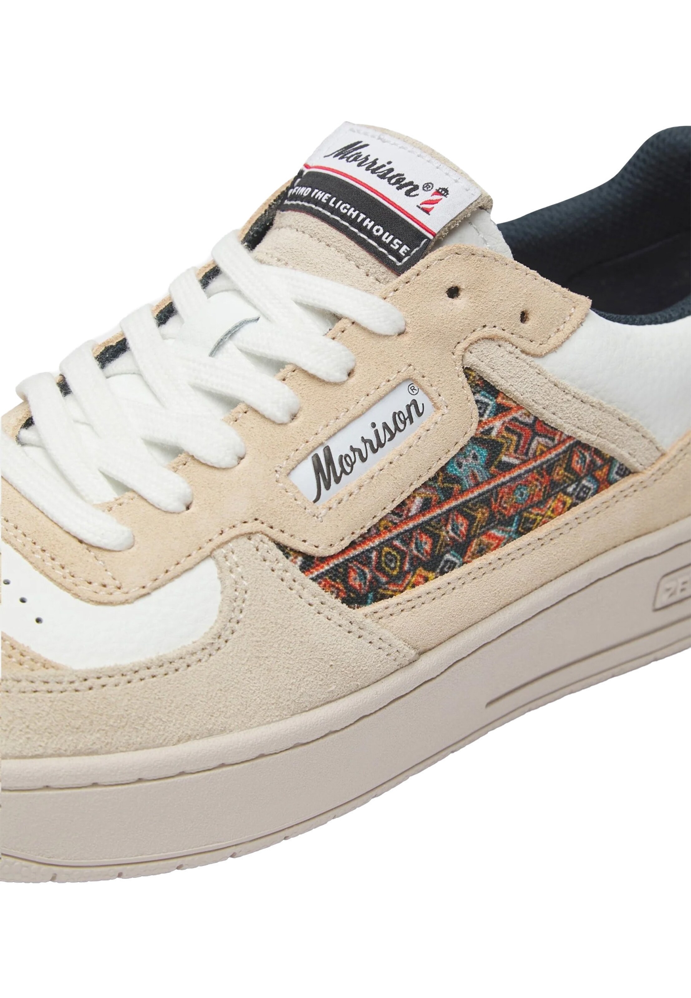 Baskets basses 'Zeta' Morrison en beige