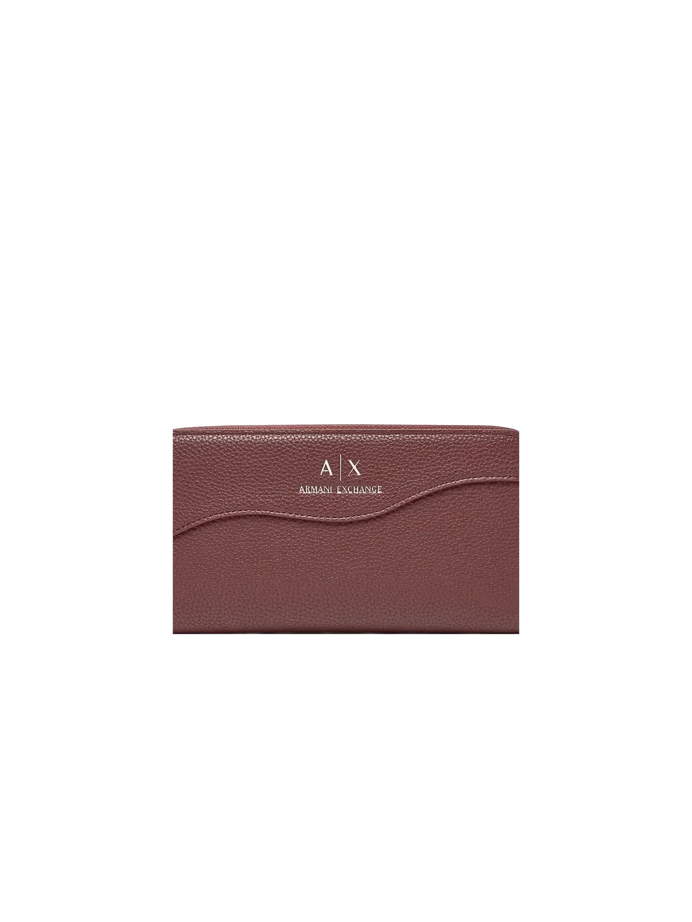 ARMANI Portemonnee 'Signature' in Rood