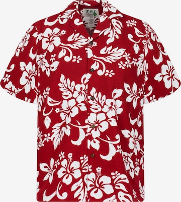 Chemise '81' KY's en rouge : devant