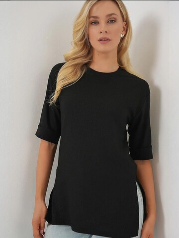 Bigdart Shirt in Zwart: voorkant