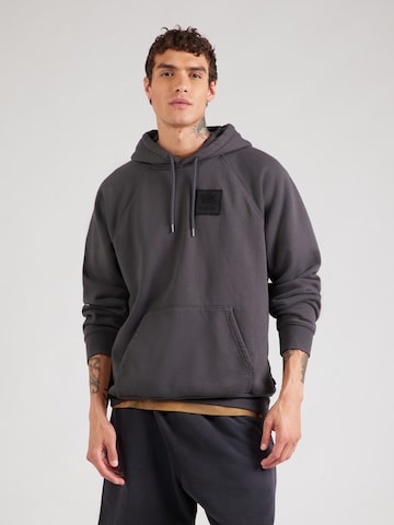 VANS Sweatshirt 'Craggy Peaks' in Zwart: voorkant