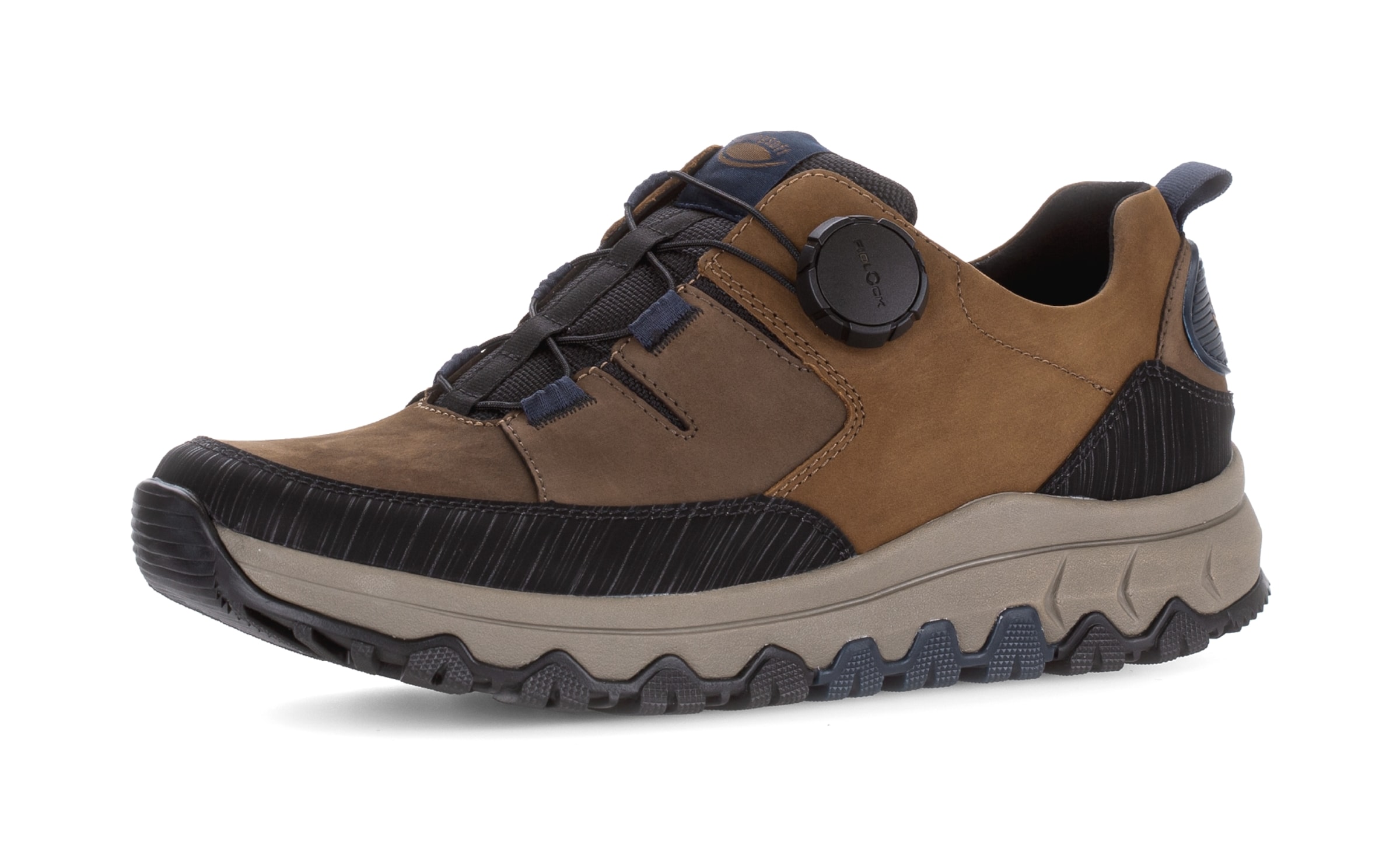 Gabor Rollingsoft Sneaker in Braun: Vorderseite