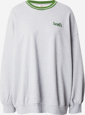 Sweat-shirt 'Graphic Prism Crew' LEVI'S ® en gris : devant