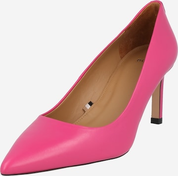 BOSS Black - Zapatos con plataforma 'Janet' en rosa: frente