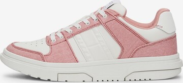 Tommy Jeans Sneakers laag 'The Brooklyn' in Roze: voorkant