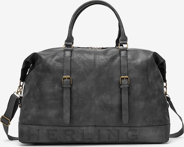 Herling Reisetasche 'Pascal' in Grau: Vorderseite