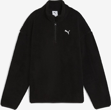 PUMA Trui 'Essentials Elevated' in Zwart: voorkant