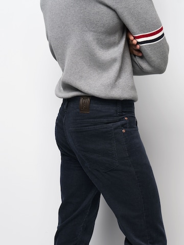 MEYER Regular Chino M5 Five Pocket in Blau