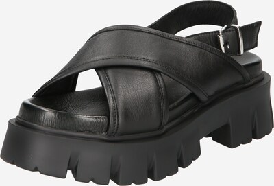 INUOVO Strap Sandals in Black, Item view