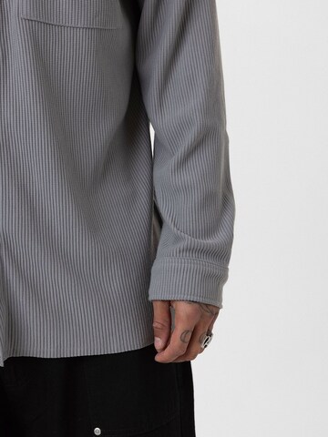 Comfort fit Camicia 'Uberto' di Dandalo in grigio
