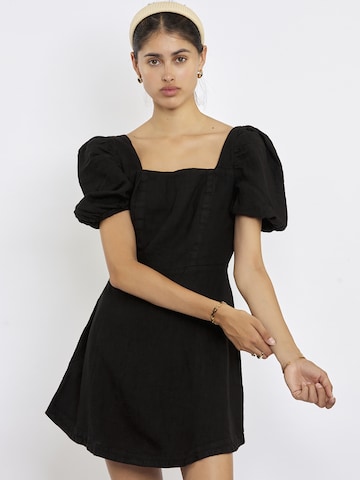 FRESHLIONS Summer Dress 'Bella' in Black: front