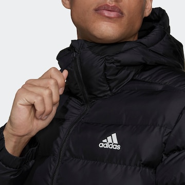 ADIDAS SPORTSWEAR Μπουφάν πεζοπορίας 'Itavic 3-Stripes Midweight ' σε μαύρο