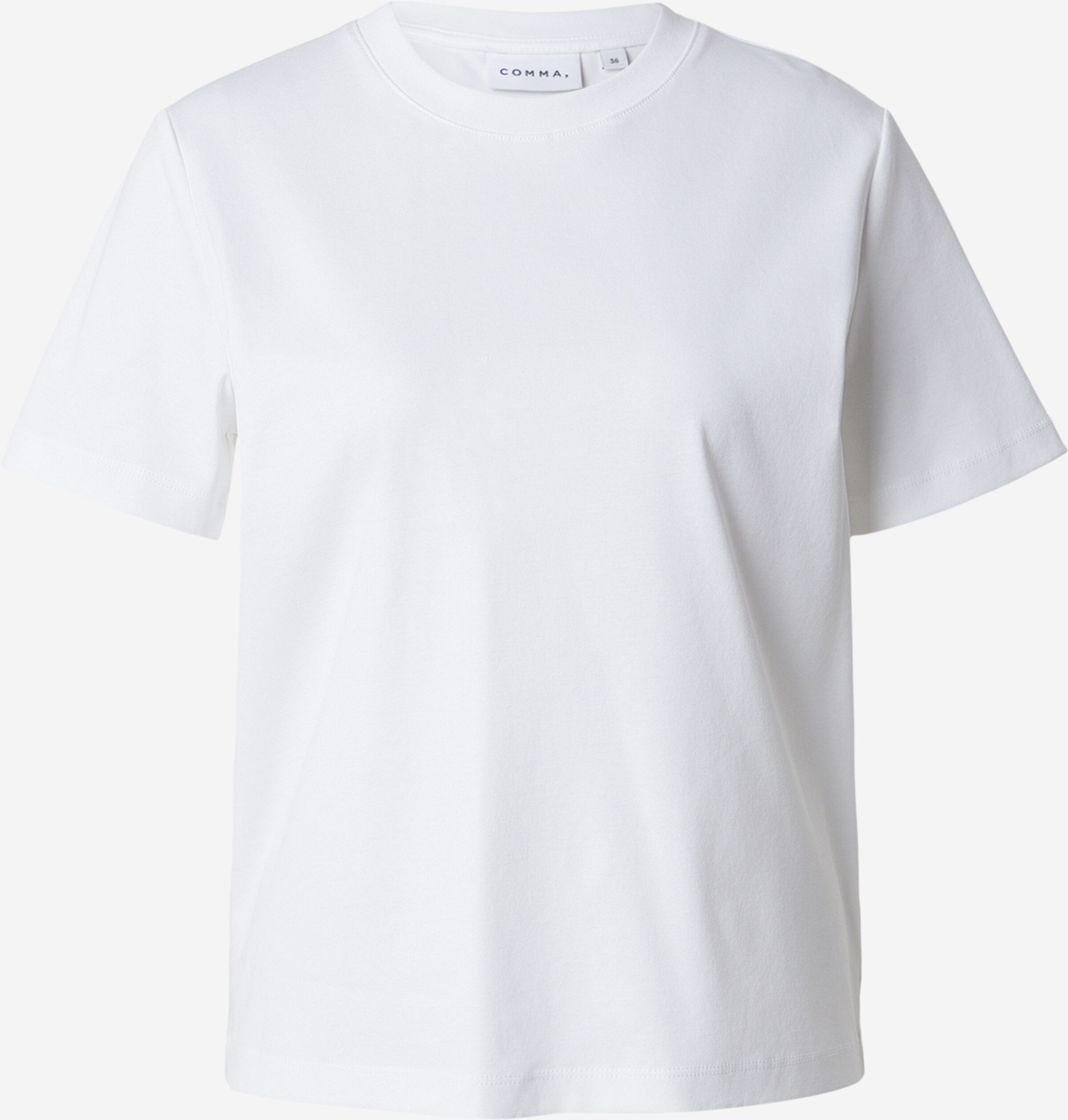 Top Senza Maniche Comma In Morbido Modalmix – Scollo Rotondo, Vestibilità Regolare, Logo Ricamato, Lunghezza 62 Cm (taglia 36), Elegante E Basico