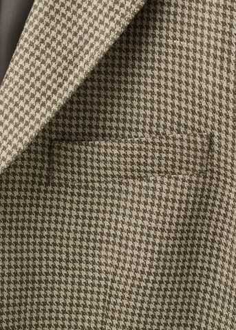 MANGO MAN Regular fit Suit Jacket 'Verona' in Brown