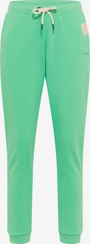 SOMWR Regular Pants 'ESSENCE' in Green: front
