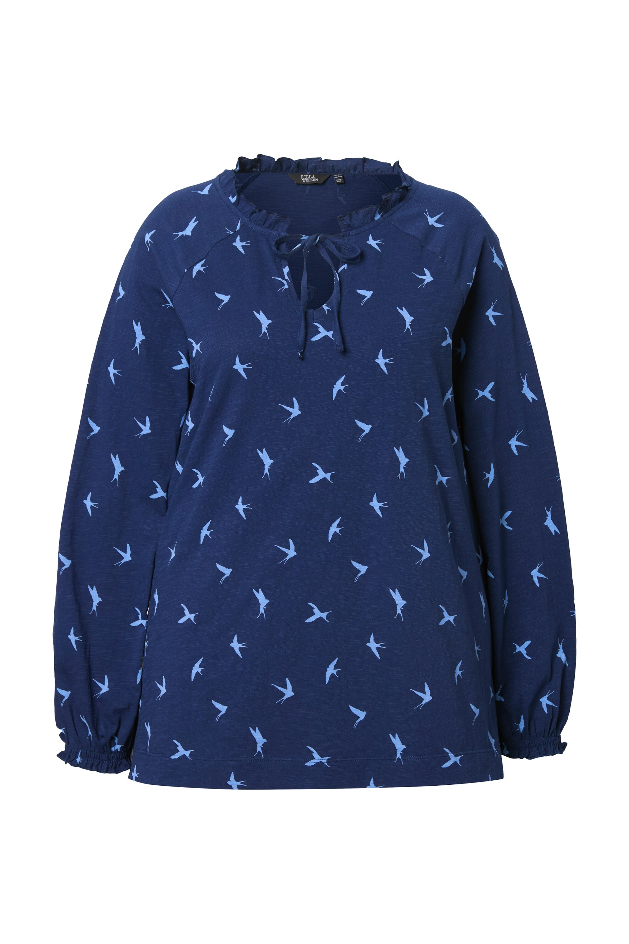 Ulla Popken Póló - kék: elől