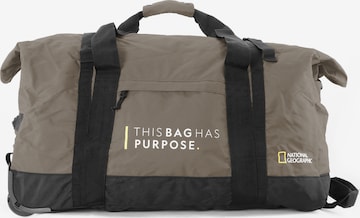 National Geographic Travel Bag 'Pathway' in Green: front
