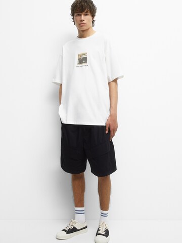 Pull&Bear Shirt in White