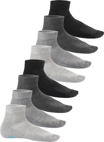 footstar Socks 'EVERYDAY!' in Grey: front