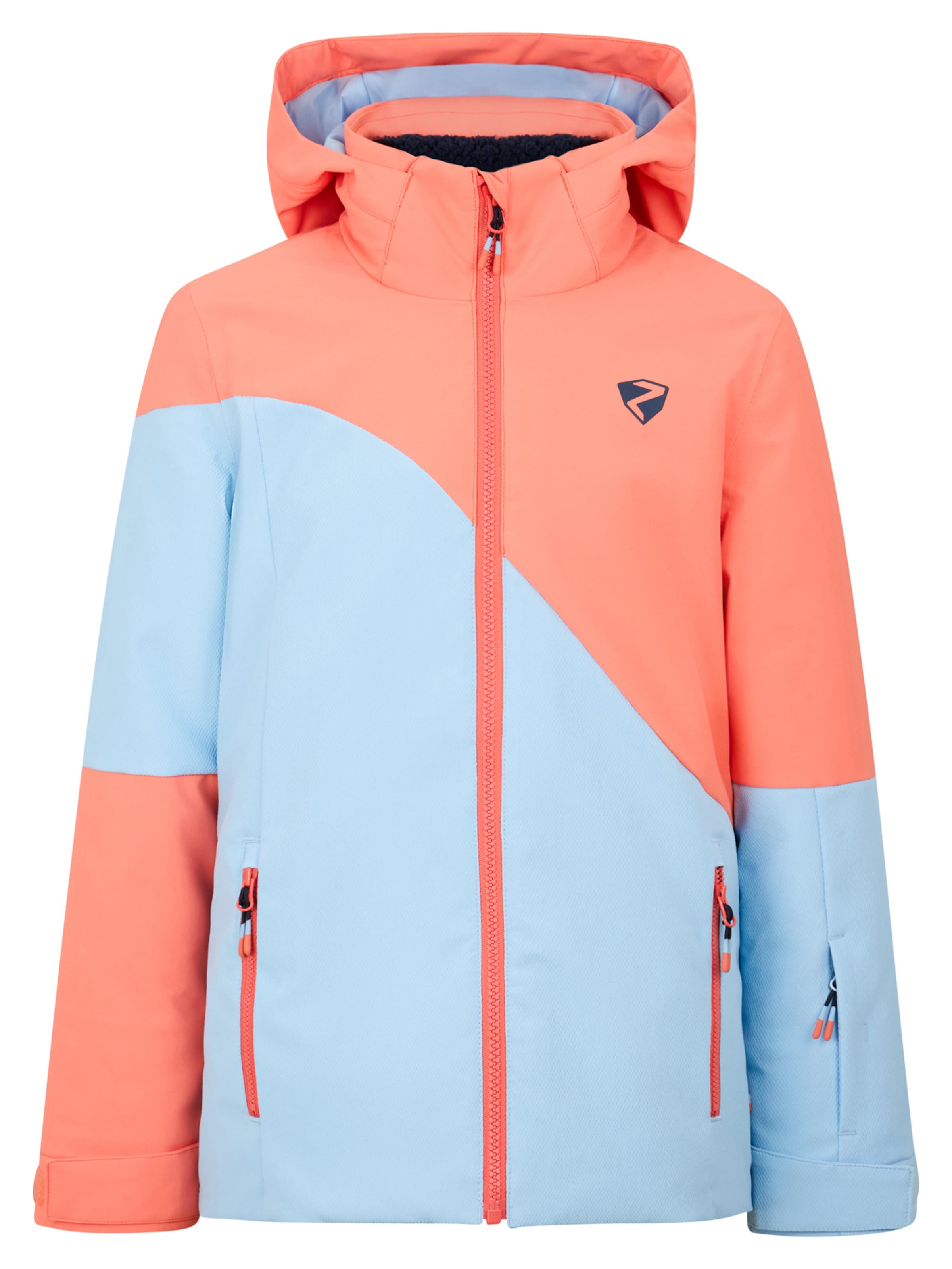 ZIENER Athletic Jacket 'Avine-Z' in Orange: front