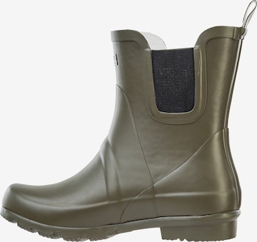 Mols Rubber Boots 'Suburbs' in Green: front