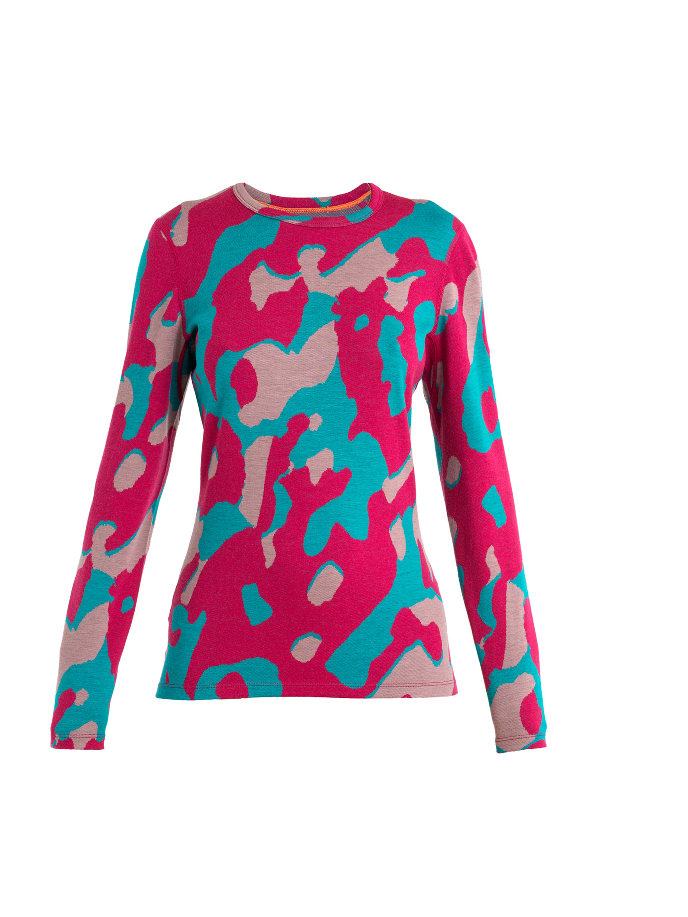 ICEBREAKERMajica 'Mer 260 Vertex' - roza boja: prednji dio