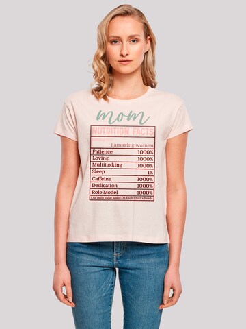 T-shirt F4NT4STIC en rose : devant
