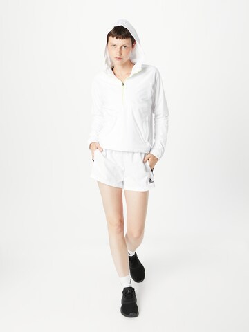 ADIDAS GOLF Athletic Jacket in White