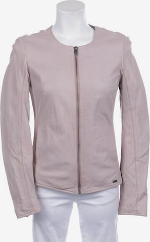 tigha Lederjacke / Ledermantel M in Pink: predná strana