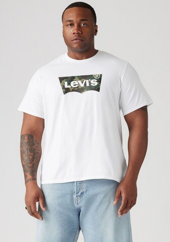 Levi's® Big & Tall Shirt in White: front