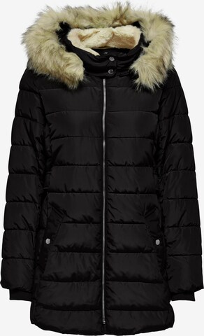 Manteau d’hiver 'Camilla' ONLY en noir : devant