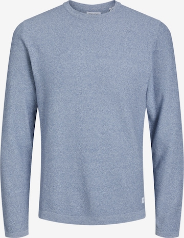 JACK & JONES Sweater 'Gustav' in Blue: front
