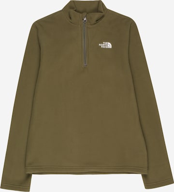 THE NORTH FACE Athletic Sweater 'GLACIER' in Green: front