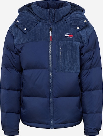 Tommy Jeans Winterjas 'Alaska' in Blauw: voorkant