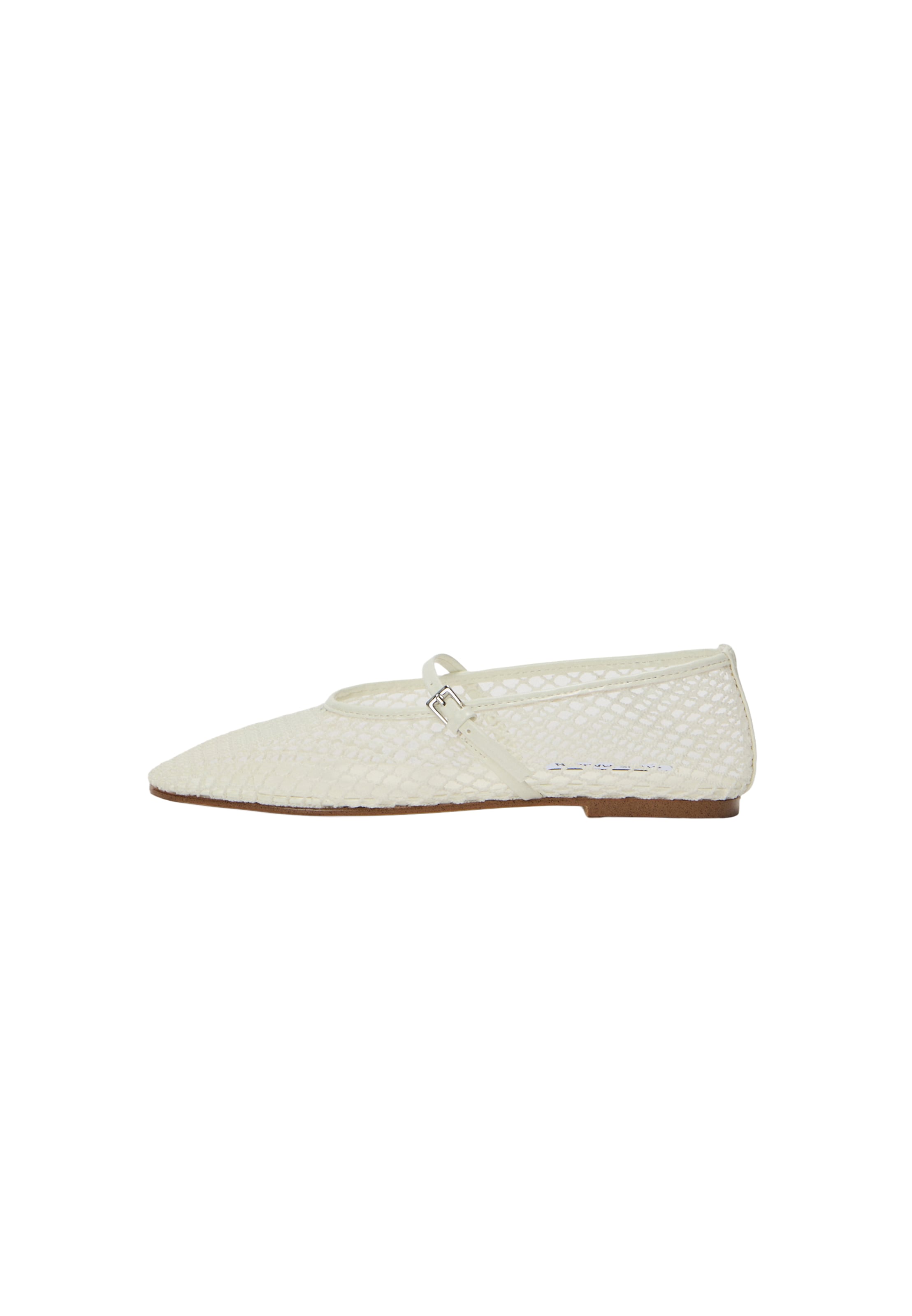 STEVE MADDEN Rihmaga baleriina 'Mags' 36 suuruses valge, Tootevaade