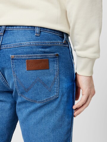 Regular Jean 'GREENSBORO' WRANGLER en bleu