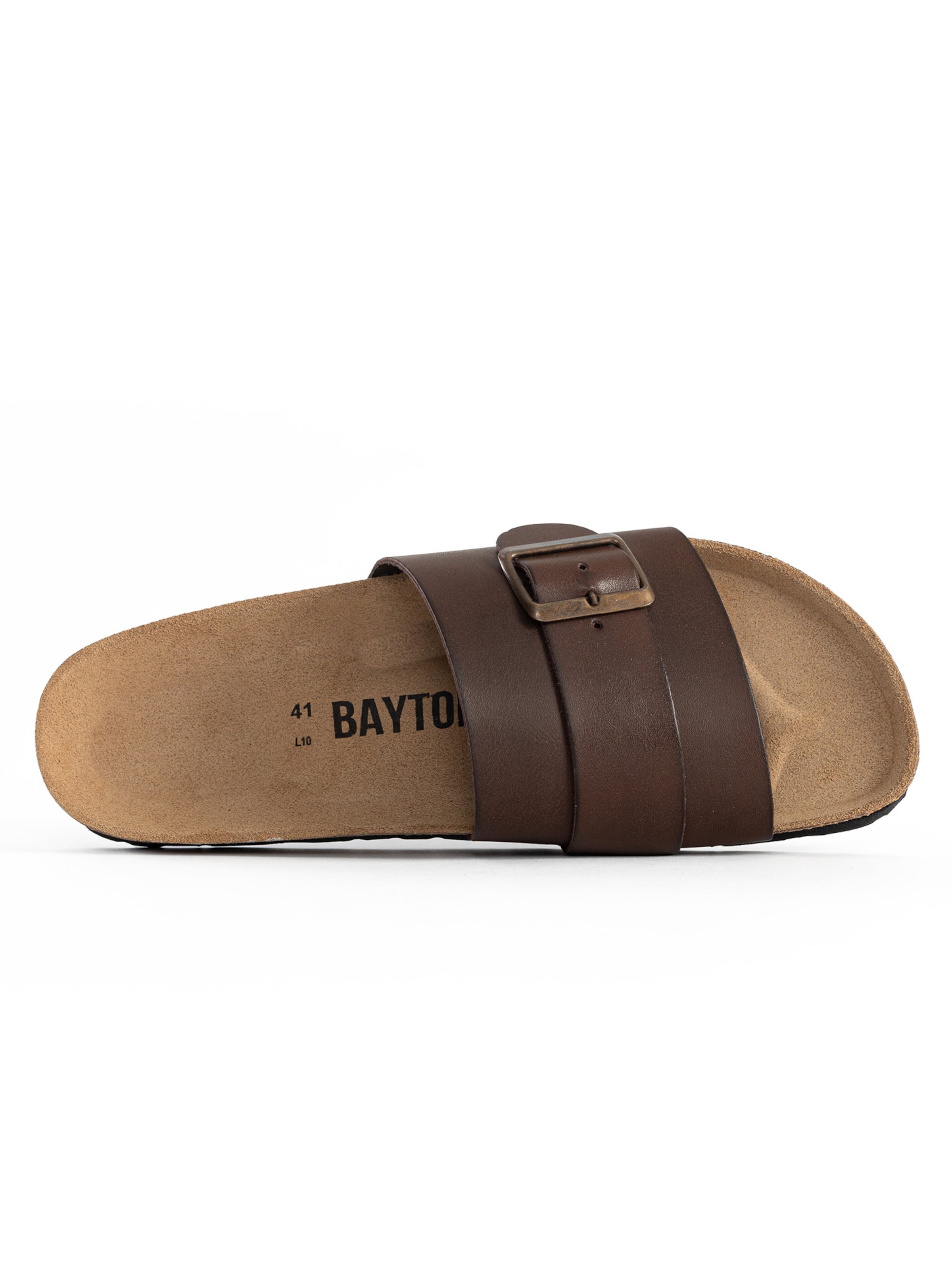 Bayton Pantolette 'SOMBRERO' i brun
