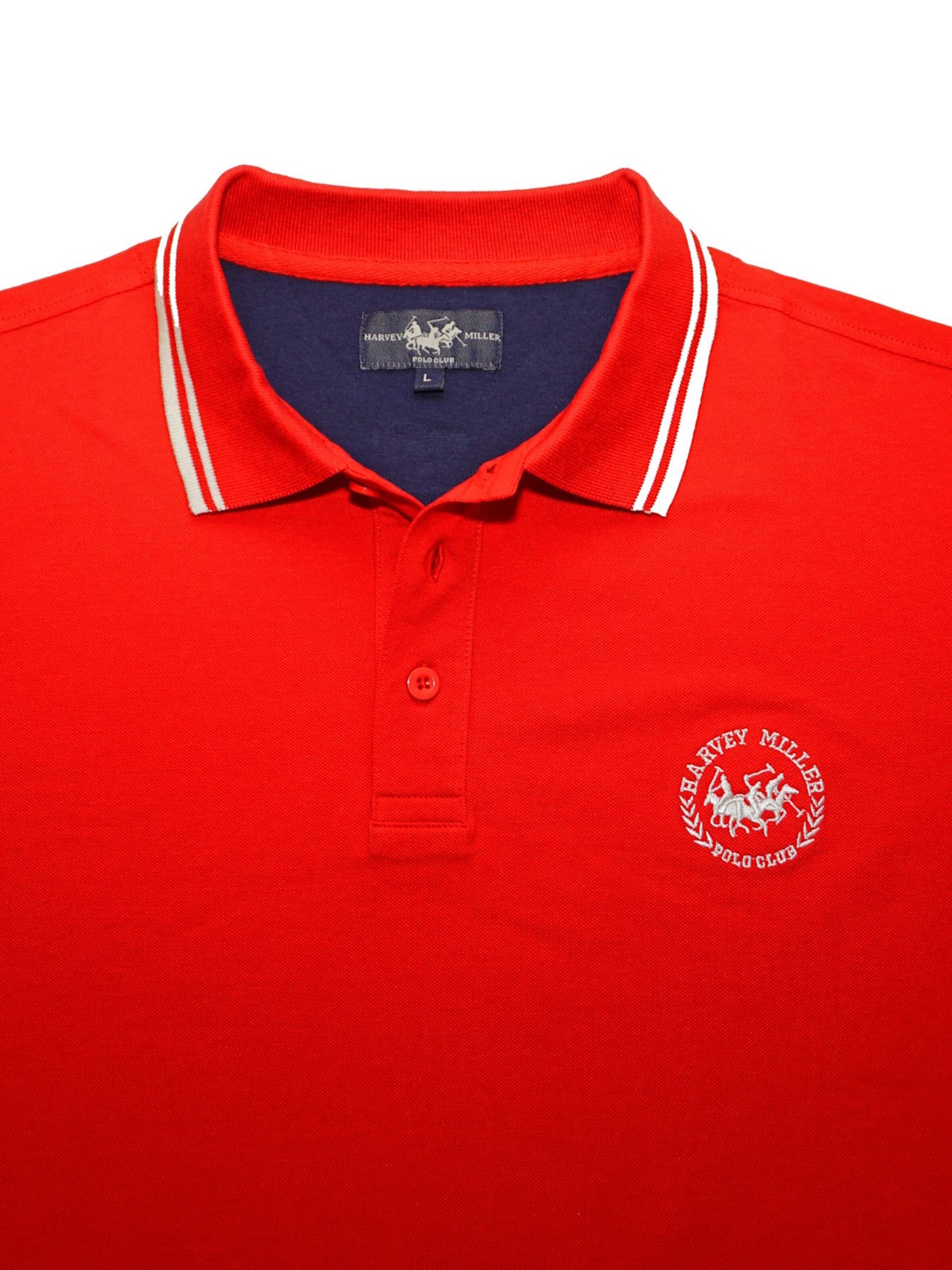 T-Shirt HARVEY MILLER en rouge