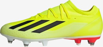 Chaussure de foot 'X Crazyfast' ADIDAS PERFORMANCE en jaune : devant