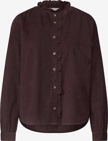 Street One Studio Blouse in Brown: front