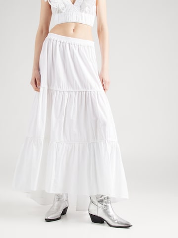 Monki Skirt 'Uno' in White: front