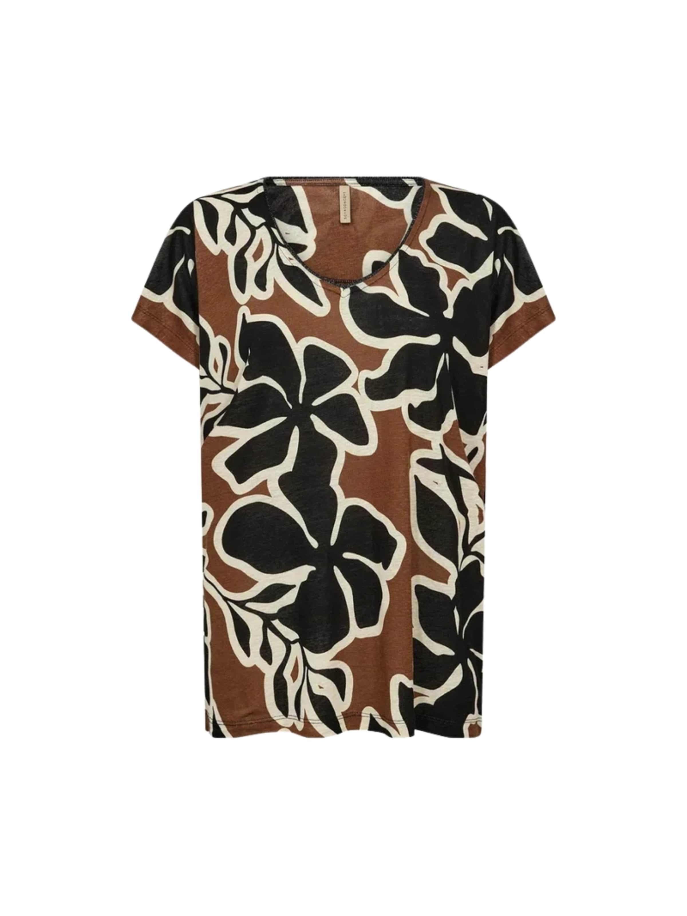 Haut ' SC-FIOLA ' Soyaconcept en marron : devant