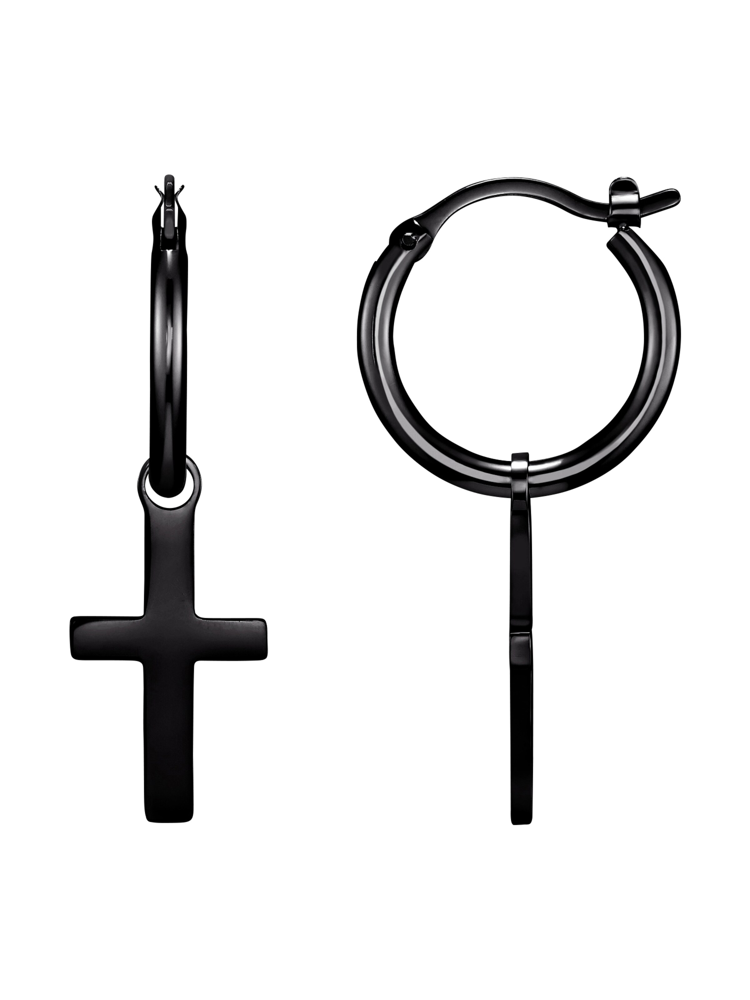 Boucles d'oreilles 'Philipp' Heideman en noir